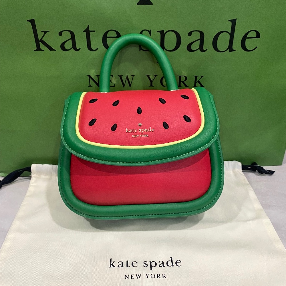 Kate Spade watermelon puffy crossbody NWT - Picture 2 of 4